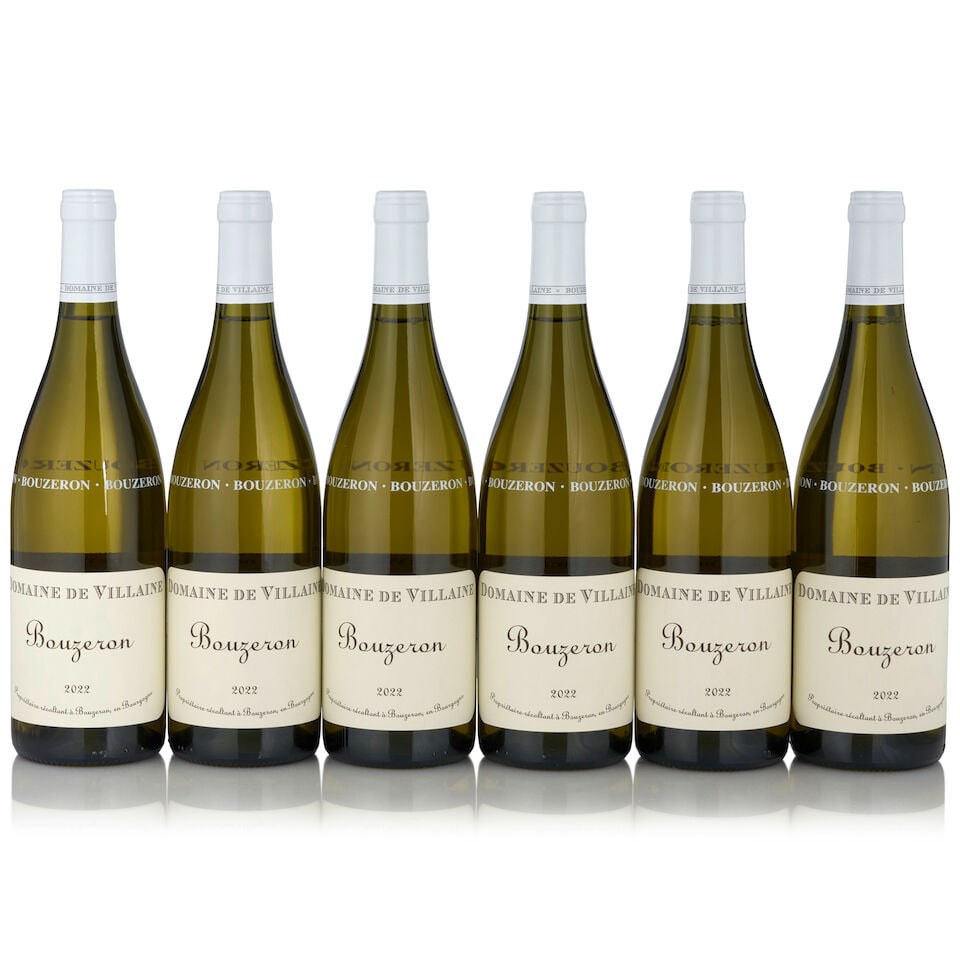 Domaine de Villaine, Bouzeron, 2022 (6 bottles, 750ml): Domaine de Villaine, Bouzeron, 2022 (6 bottles, 750ml) Region: Côte de Beaune Packaging: original case Footnotes: Burgundy This lot is subject to the following lot symbols: • • Zero r