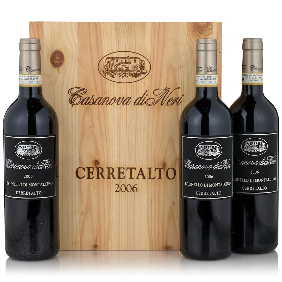 Casanova di Neri Cerretalto, Brunello di Montalcino, 2006 (3 bottles, 750ml) (1 of 1)
