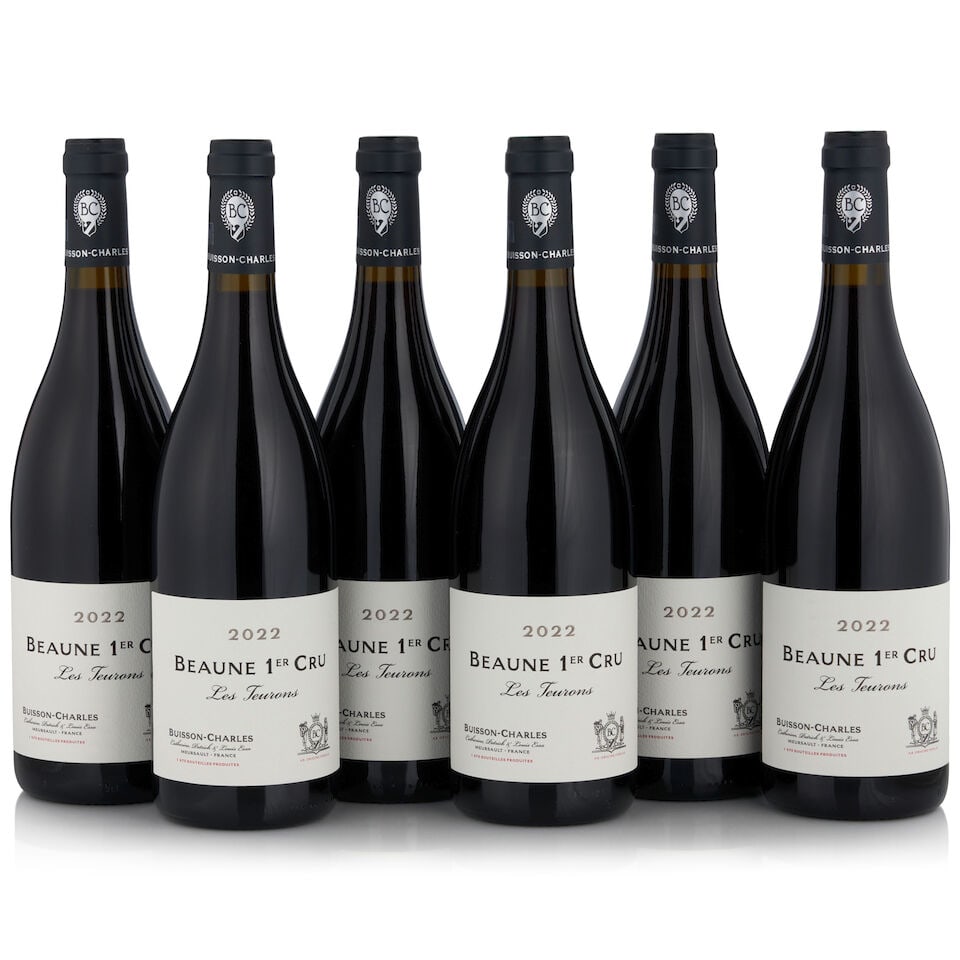 Domaine Buisson-Charles, Beaune Les Teurons, 2022 (6 bottles, 750ml): Domaine Buisson-Charles, Beaune Les Teurons, 2022 (6 bottles, 750ml) Region: Côte de Beaune Packaging: original cardboard case Footnotes: Burgundy This lot is subject to the following lot