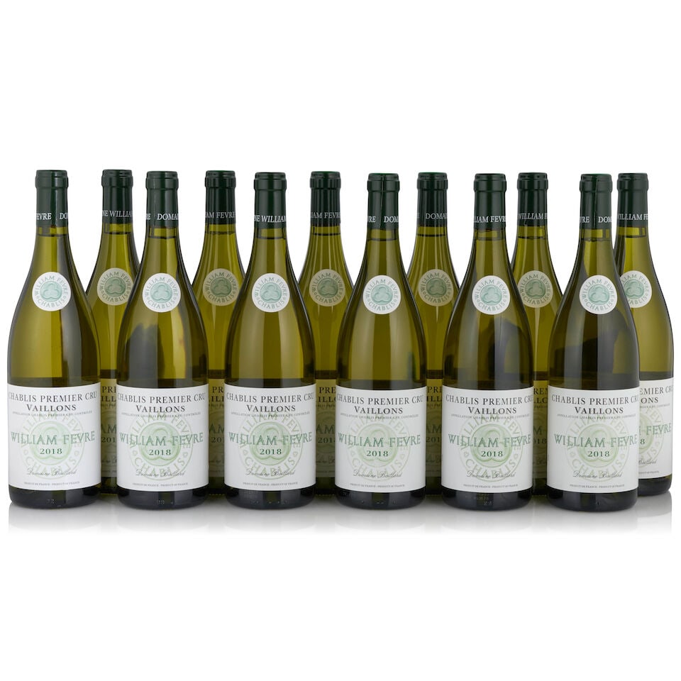 Domaine William Fevre, Chablis Vaillons, 2018 (12 bottles, 750ml) (1 of 1)