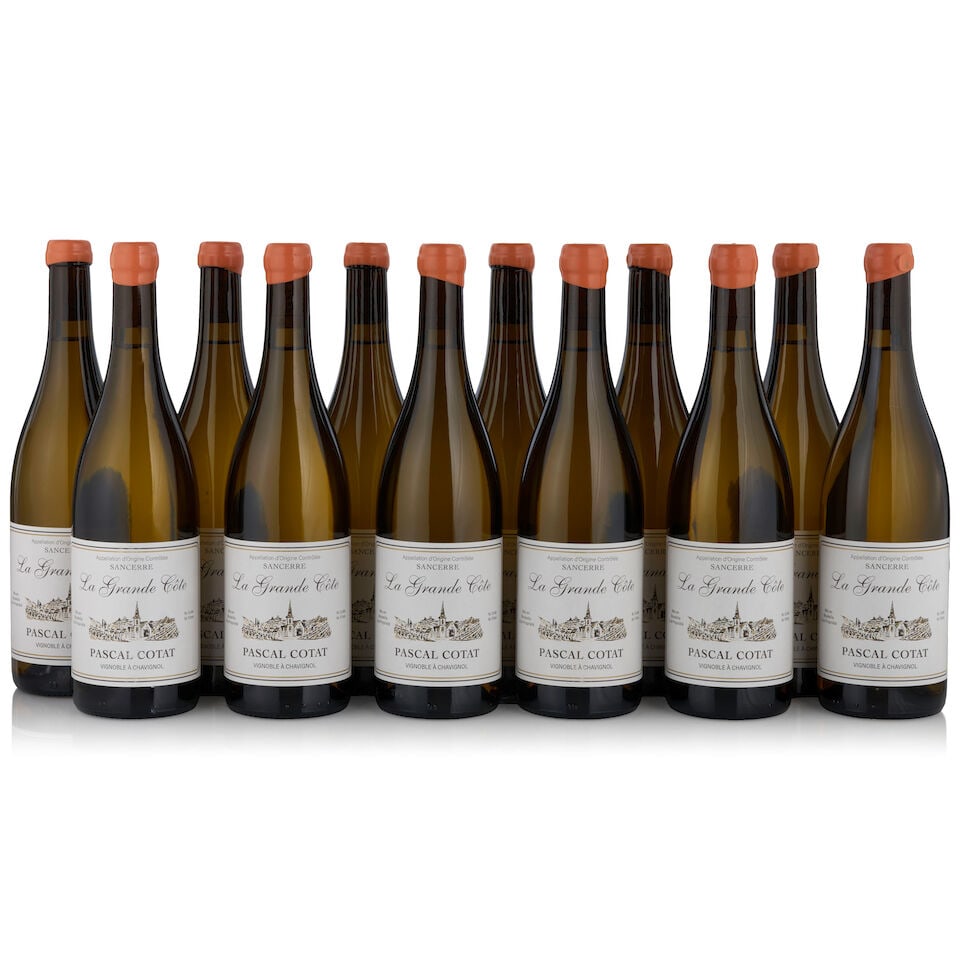 Pascal Cotat, Sancerre La Grande Côte, 2024 (12 bottles, 750ml): Pascal Cotat, Sancerre La Grande Côte, 2024 (12 bottles, 750ml) Region: Loire Packaging: two 6-pack original cardboard cases This lot is subject to the following lot symbols: • • Zero