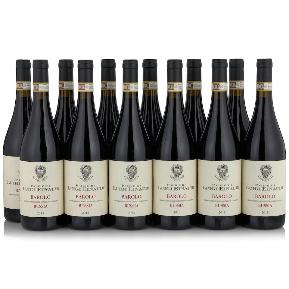 Luigi Einaudi, Barolo Bussia, 2015 (12 bottles, 750ml) (1 of 1)