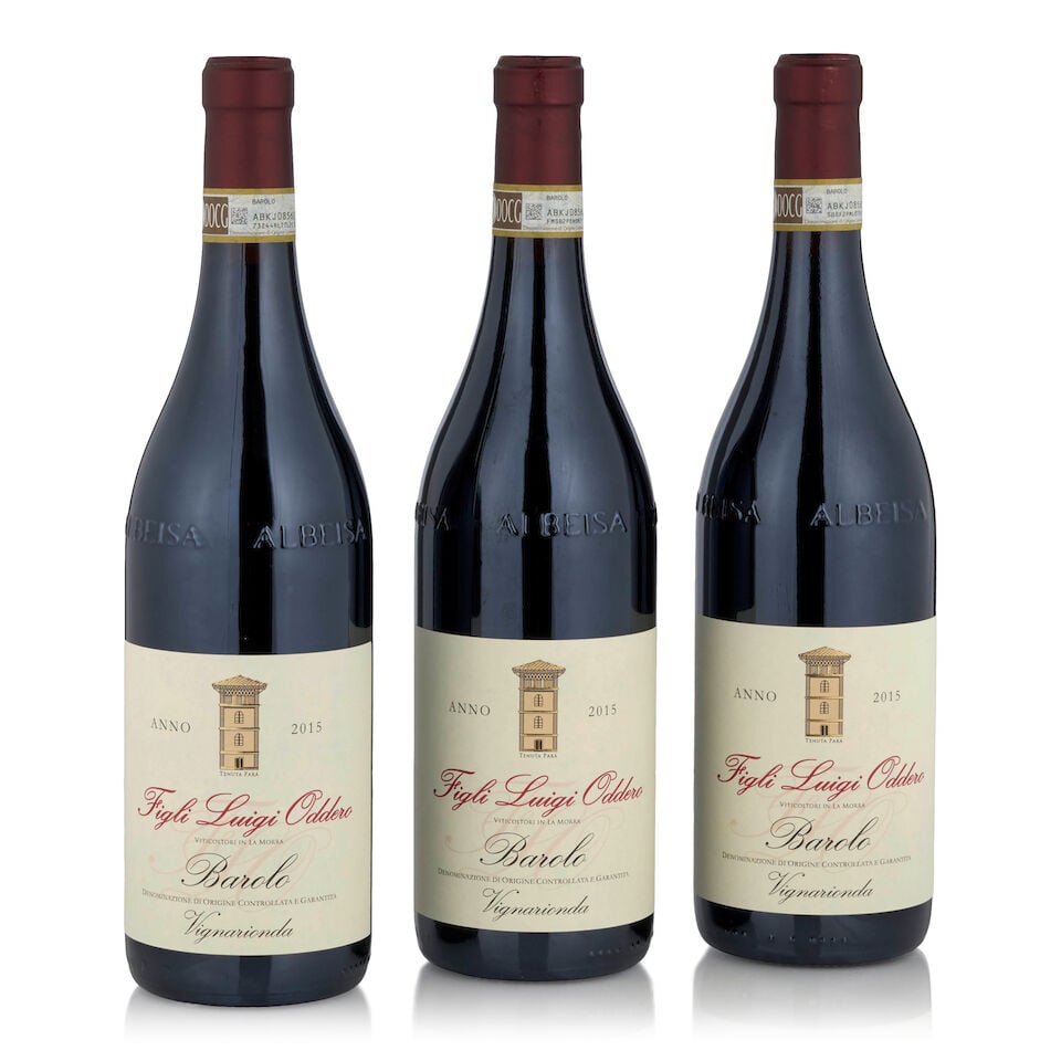 Figli Luigi Oddero, Barolo Vignarionda, 2015 (3 bottles, 750ml) (1 of 1)