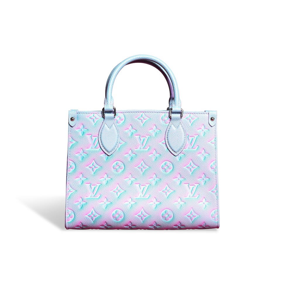 Louis Vuitton, collection en Edition Limitée Stardust Eté 2022. Sac OnTheGo PM en cuir... - 2