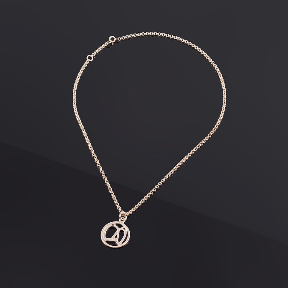 Hermès Paris. Pendentif chaine Etriers en argent 925 °/°°. Hermès Paris... (1 of 1)