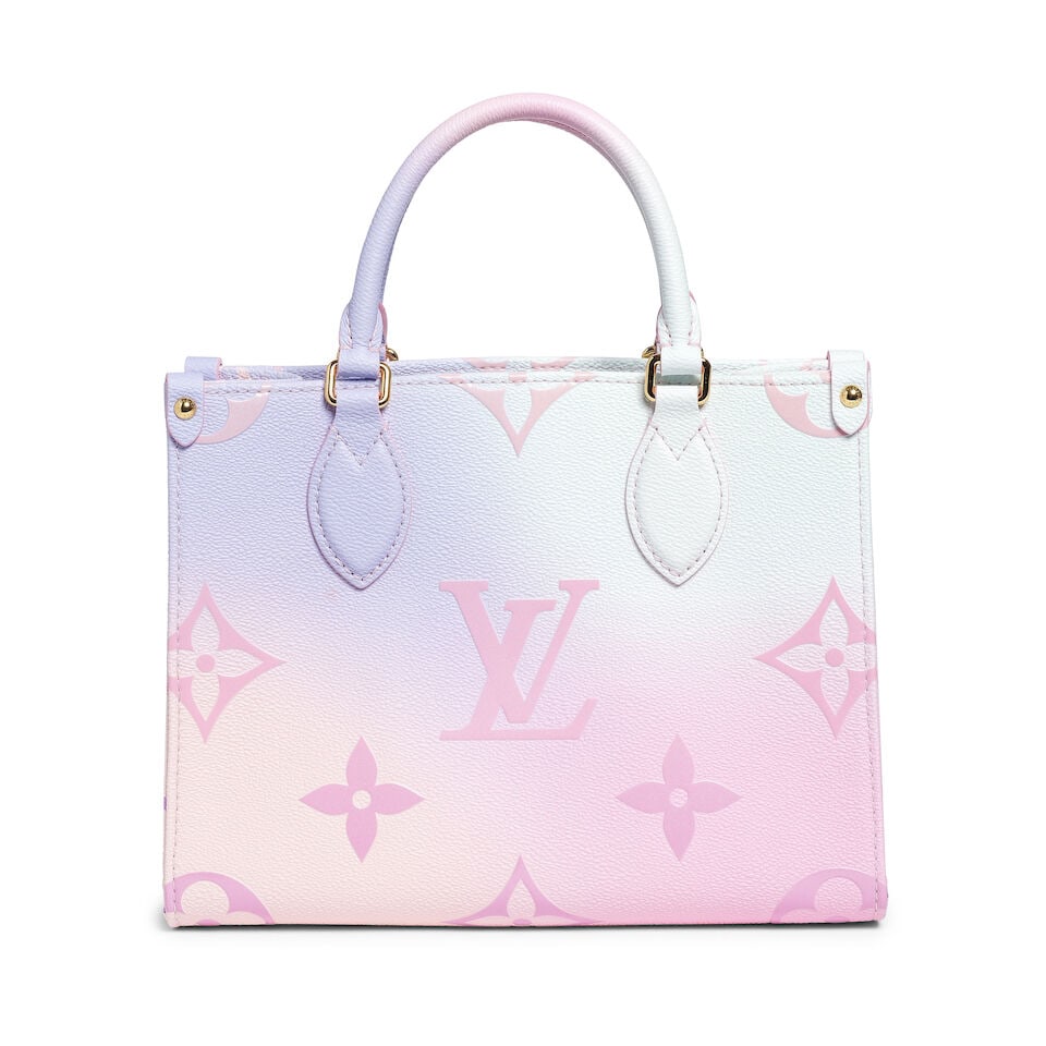 Louis Vuitton, année 2022. Sac OnTheGo PM en toile Giant Monogram Sunrise pastel. Louis Vui... - 4