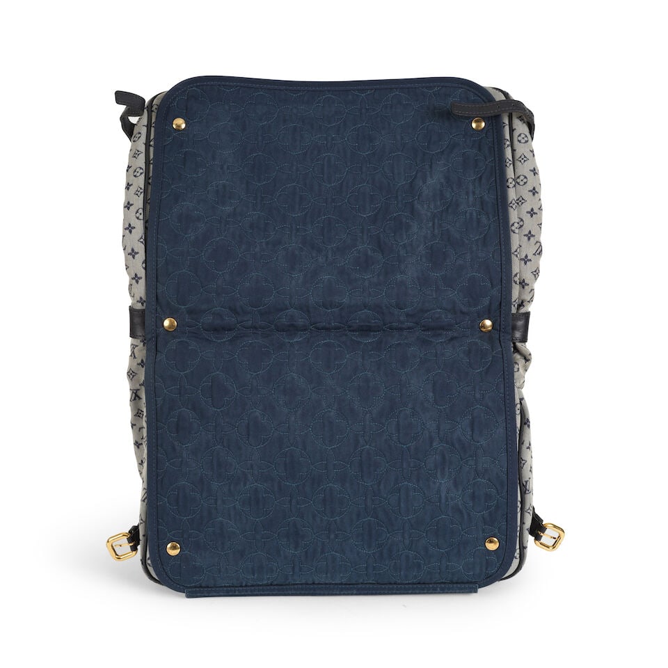 Louis Vuitton. Sac à langer en toile jersey Mini Monogram grise. Louis Vuitton. Grey Mini M... - 3