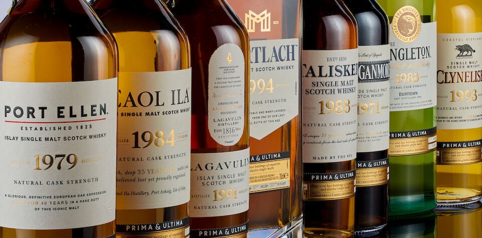 Port Ellen 40 Year Old, Prima & Ultima First Release, 1979 (1x 70) Caol Ila 35 Year Old, Prim... - 2