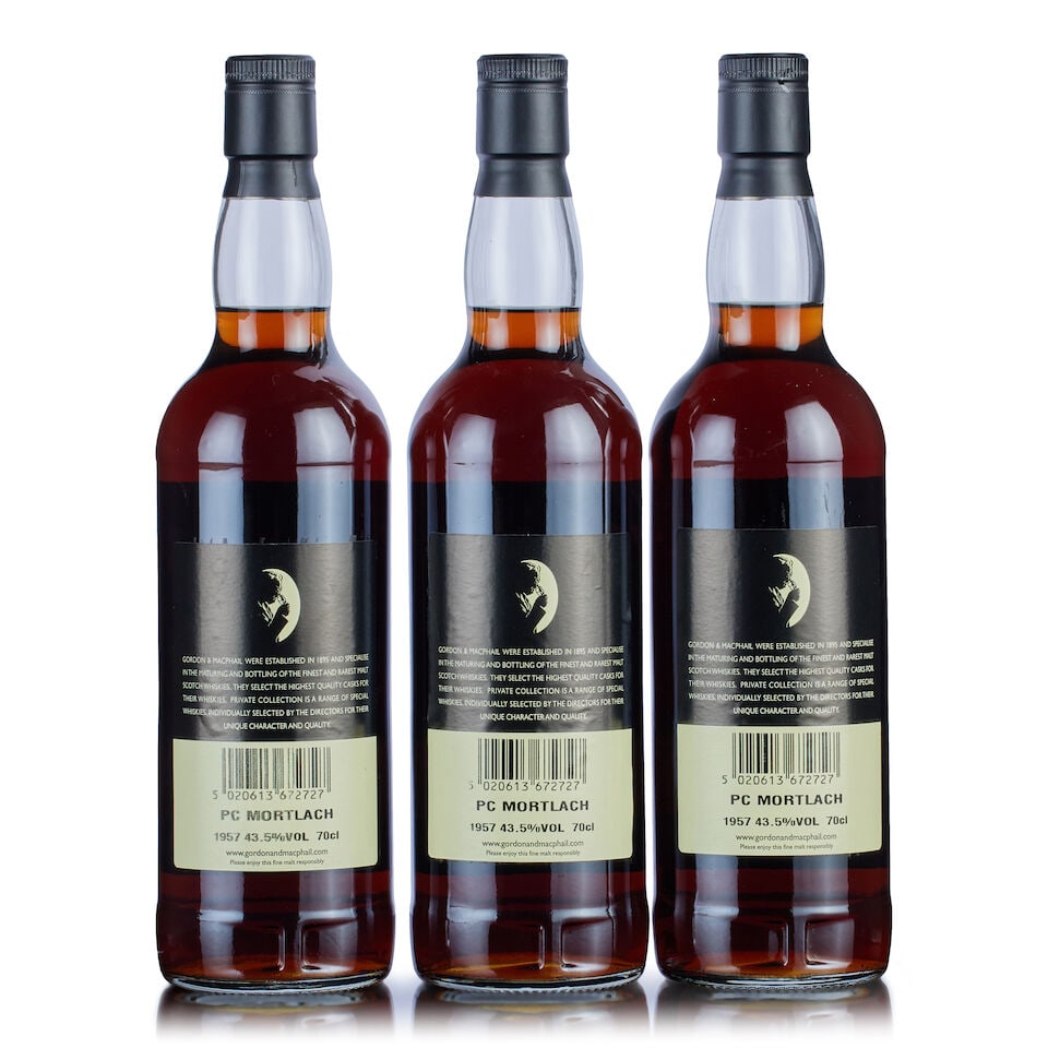 Mortlach Gordon & MacPhail Private Collection, 50 Year Old, 1957 (3x 70cl) - 2