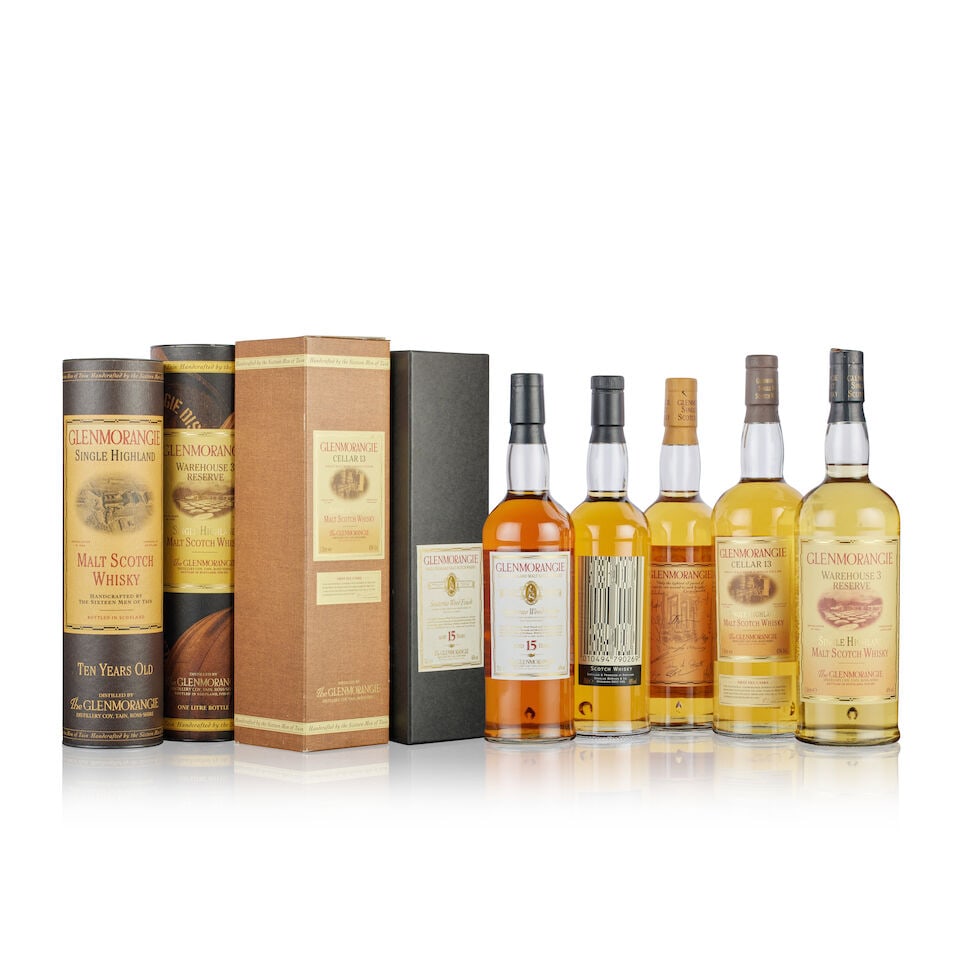 Glenmorangie Sauternes Wood Finish 15 Year Old (1x 75cl) Glenmorangie 80/20 (1x 70cl) Glenmora... (1 of 2)