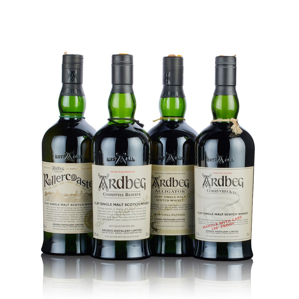 Ardbeg Rollercoaster Committee Release (1x 70cl) Ardbeg Ooogling Committee Reserve Young Uigead... (1 of 2)