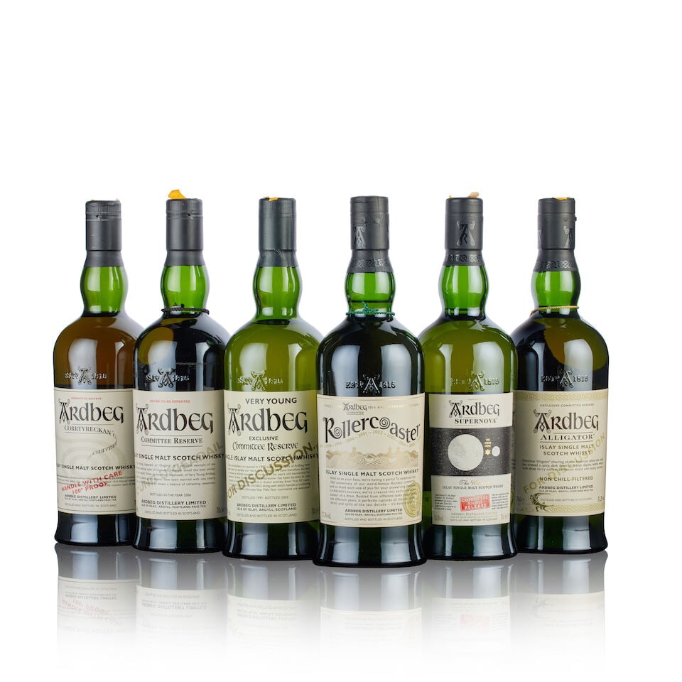 Ardbeg Corryvreckan Committee Reserve (1x 70cl) Ardbeg Ooogling Committee Reserve Young Uigeada... (1 of 2)