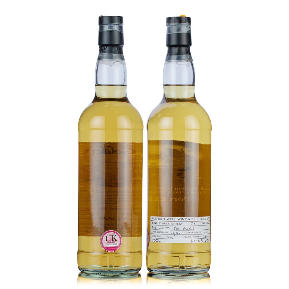 Port Ellen The Golden Cask , 1983 (1x 70cl) Port Ellen 28 Year Old, Old Bothwell Single Cask (... - 2