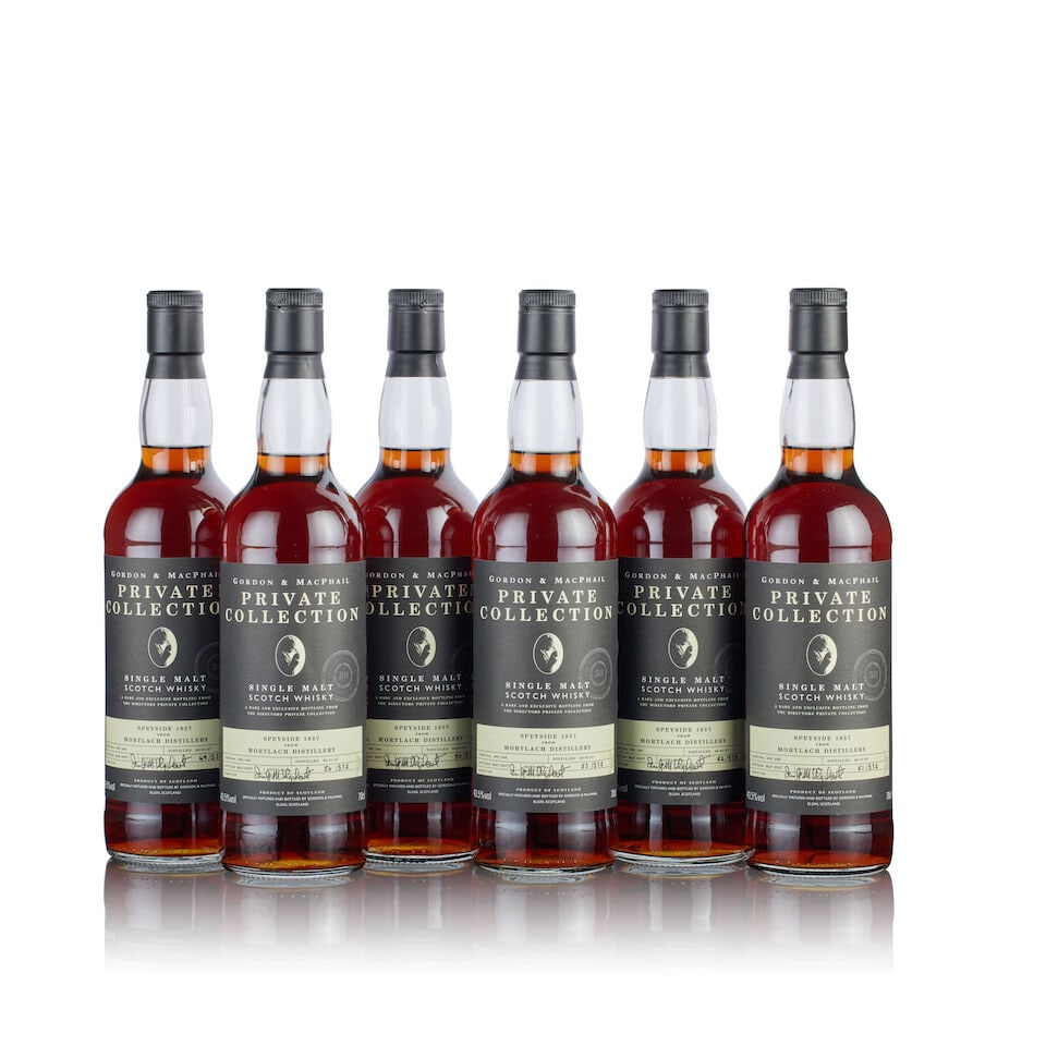 Mortlach Gordon & MacPhail Private Collection, 1957 (6x 70cl) - 2