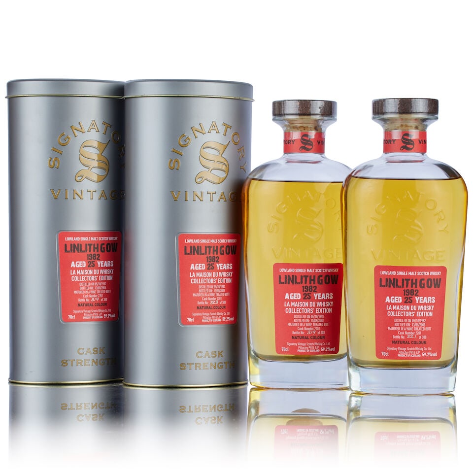 Linlithgow (Signatory Vintage) 25 year old for La Maison du Whisky, 1982 (1x 70cl) Linlithgow (S... (1 of 1)