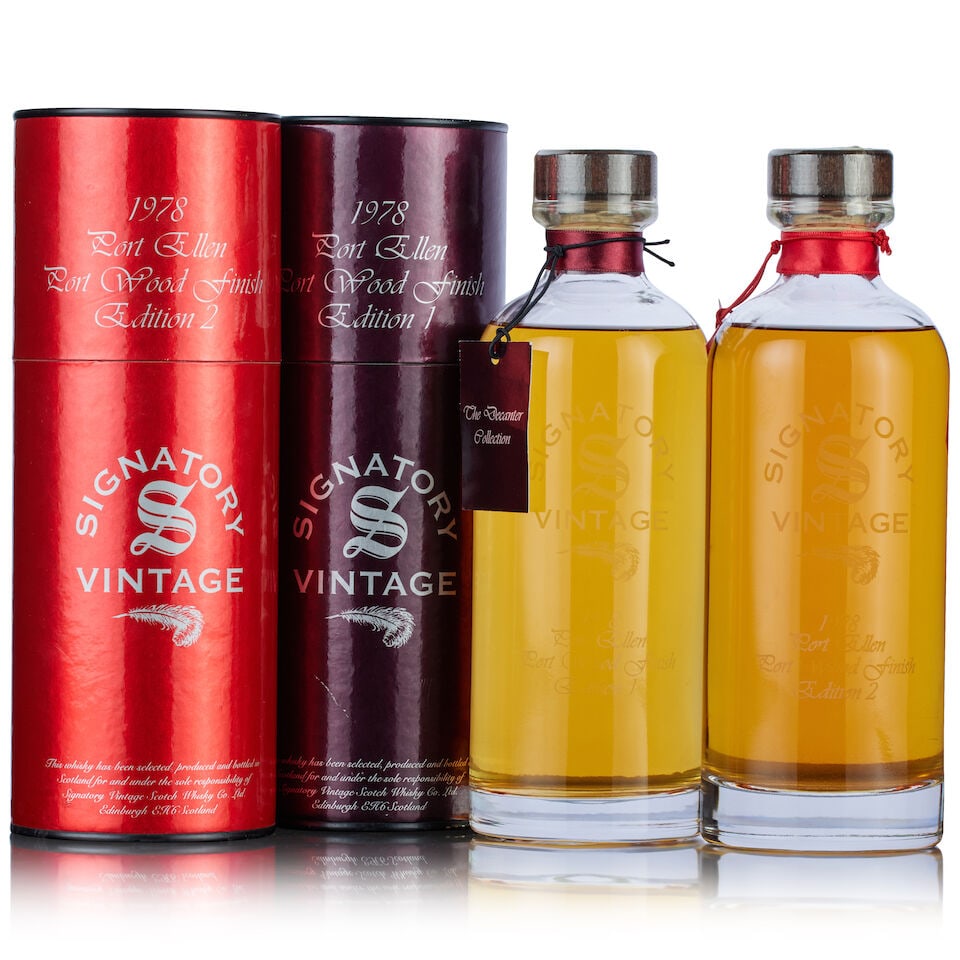 Port Ellen Port Wood Finish Edition 1, Signatory Vintage, 1978 (1x 70cl) Port Ellen Port Wood ... (1 of 1)