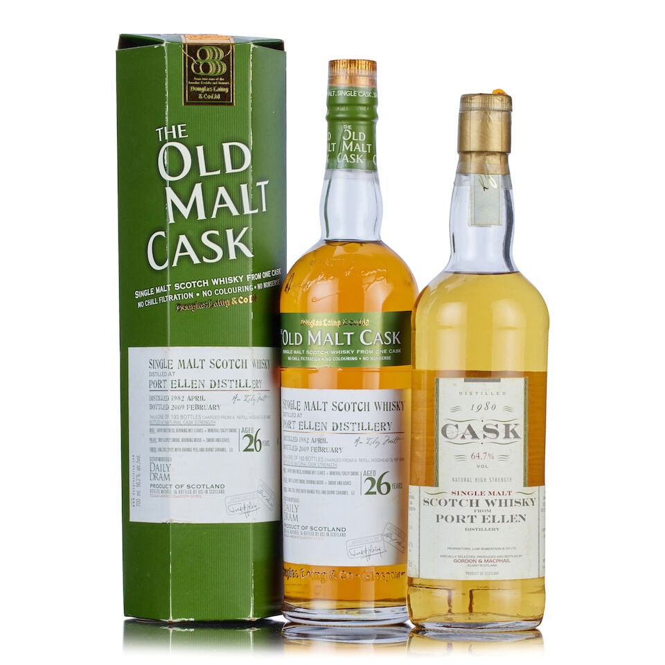 Port Ellen 26 Year Old, Daily Dram Old Malt Cask , 1982 (1x 70cl) Port Ellen Gordon & MacPhail... (1 of 2)
