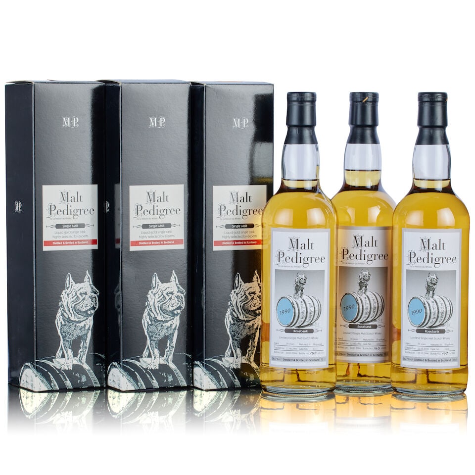Rosebank 16 Year Old, 1990 (3x 70cl) (1 of 1)