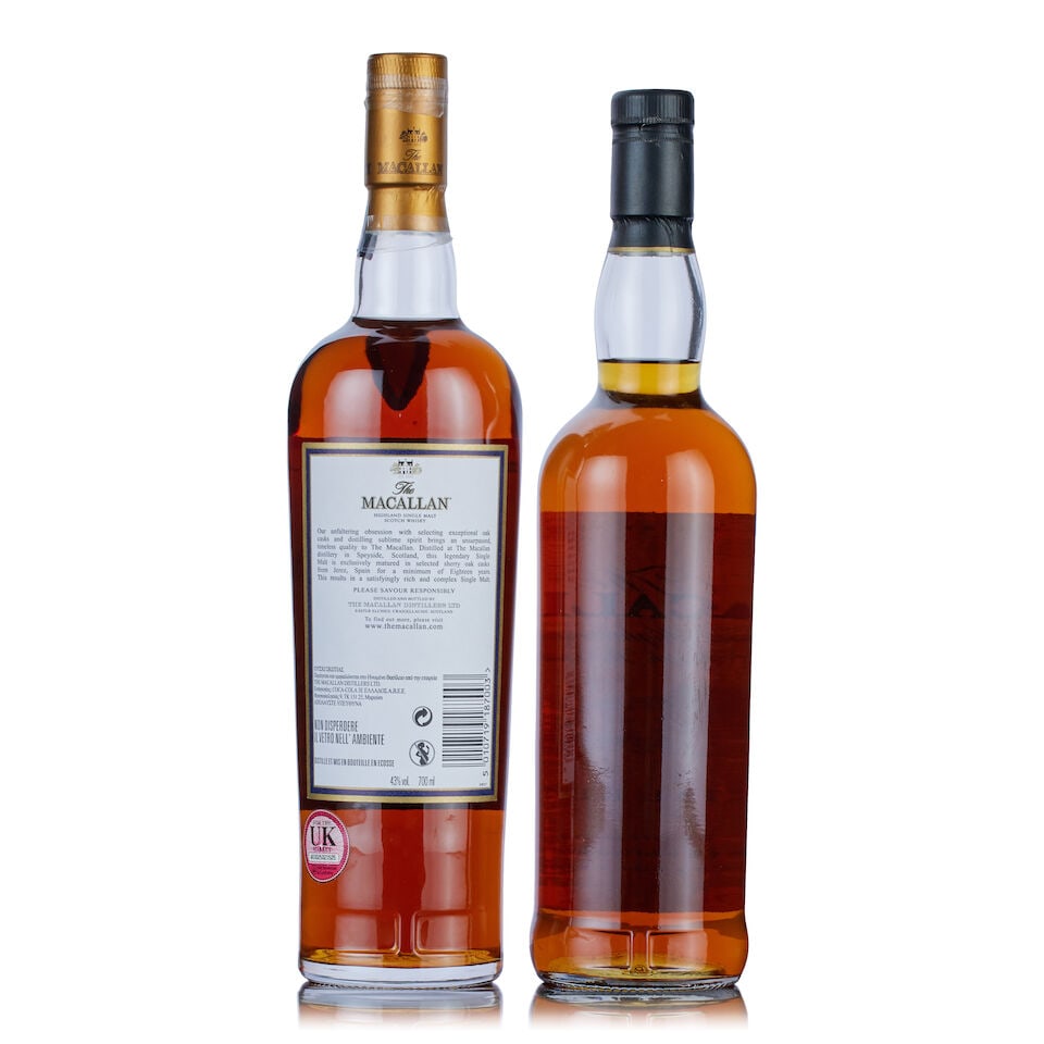 The Macallan 18 Year Old , 1995 (1x 70cl) The Macallan Special Reserve (1x 70cl) - 2