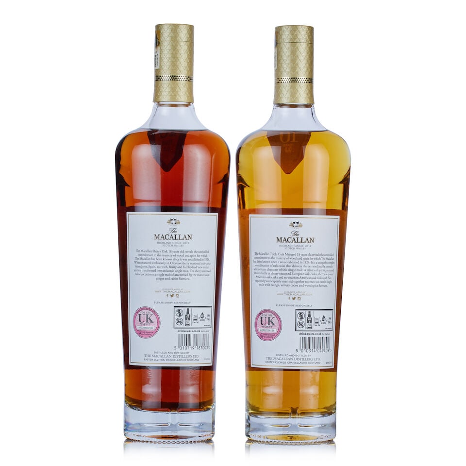 The Macallan 18 Year Old Sherry Oak (1x 70cl) The Macallan 18 Year Old Triple Cask Matured Fin... - 2
