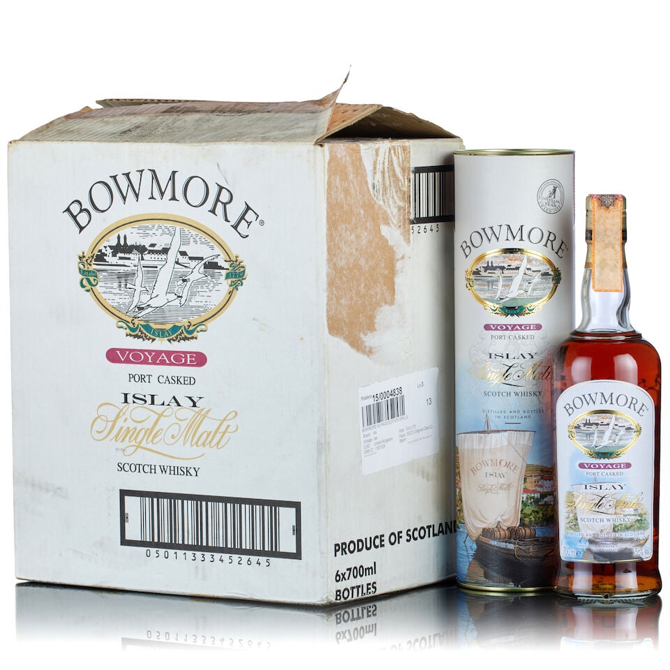 Bowmore Voyage, Port Cask Finish, 2000 (6x 70cl) (1 of 3)