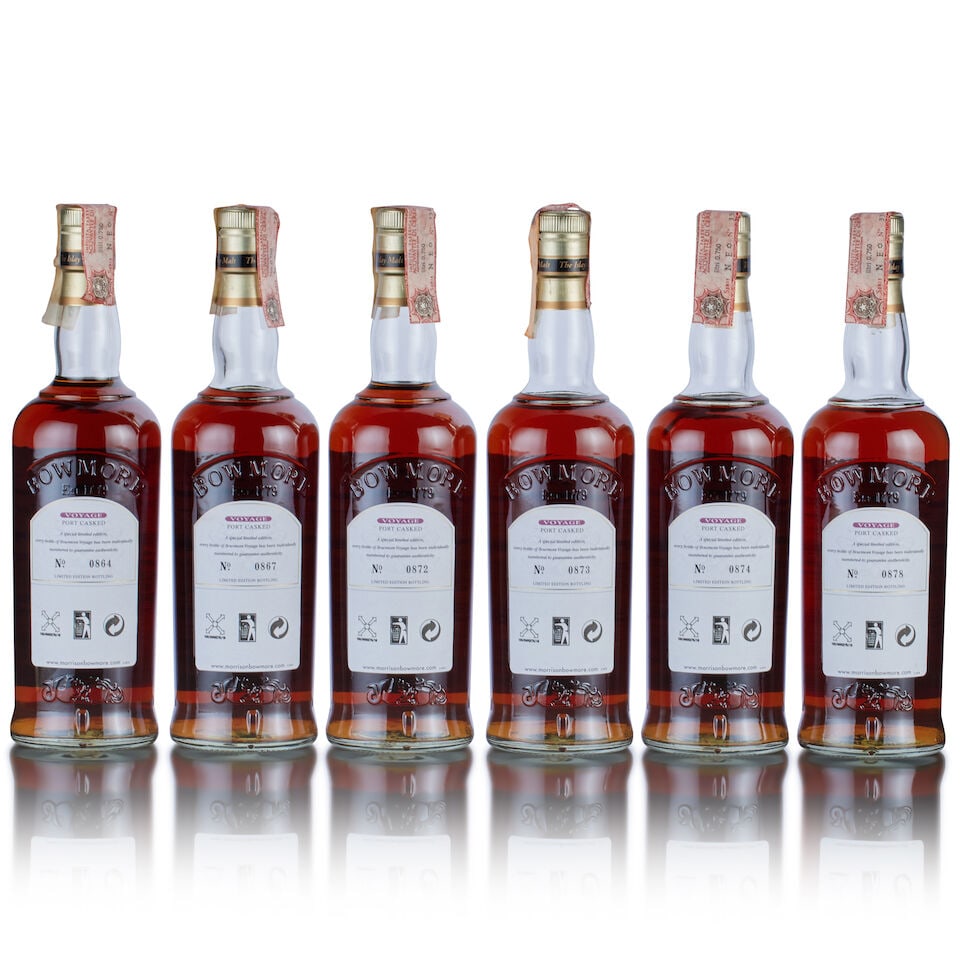 Bowmore Voyage, Port Cask Finish, 2000 (6x 70cl) - 3