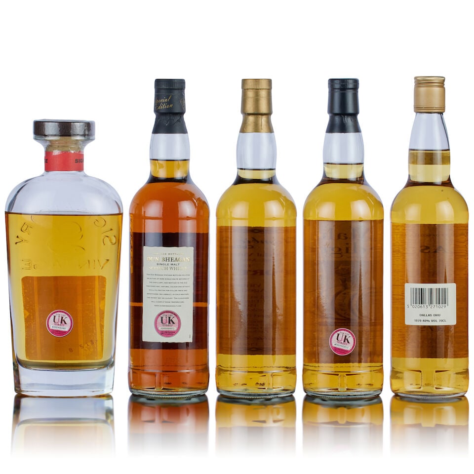 Brora 24 Year Old, 1981 (1x 70cl) Port Ellen 27 Year Old, 1983 (1x 70cl) Rosebank La Maison du W... - 3