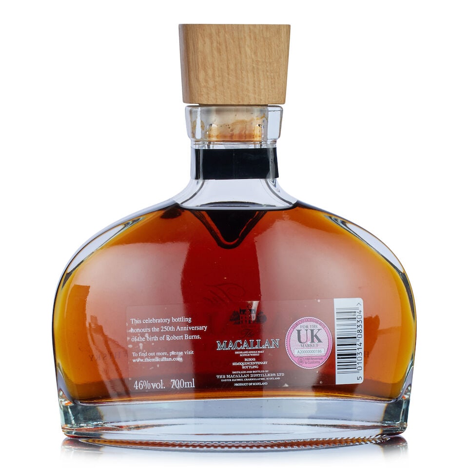 The Macallan Robert Burns Semiquincentenary (1x 70cl) - 2