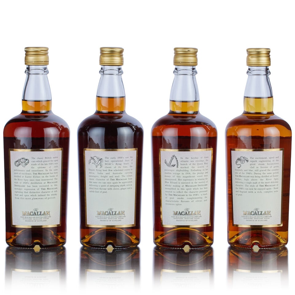 The Macallan Twenties (1x 50cl) The Macallan Thirties (1x 50cl) The Macallan Forties (1x 50cl) T... - 2