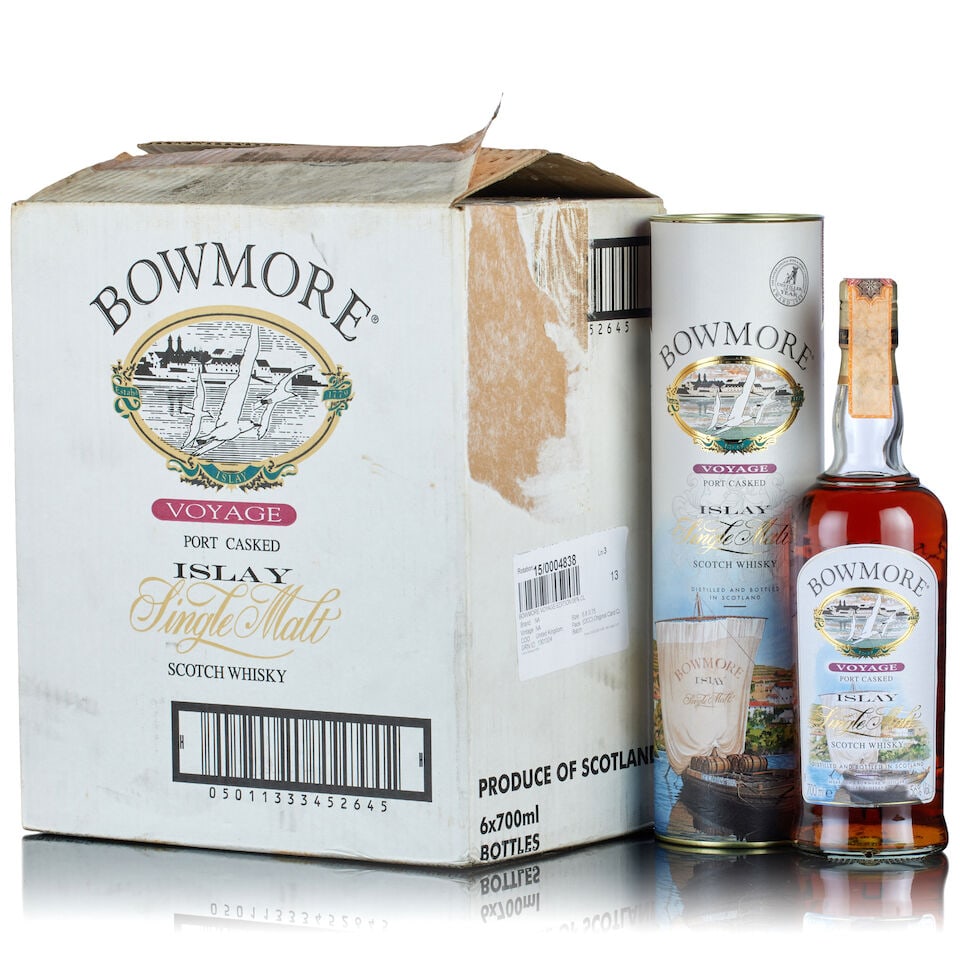 Bowmore Voyage, Port Cask Finish, 2000 (6x 70cl) (1 of 3)