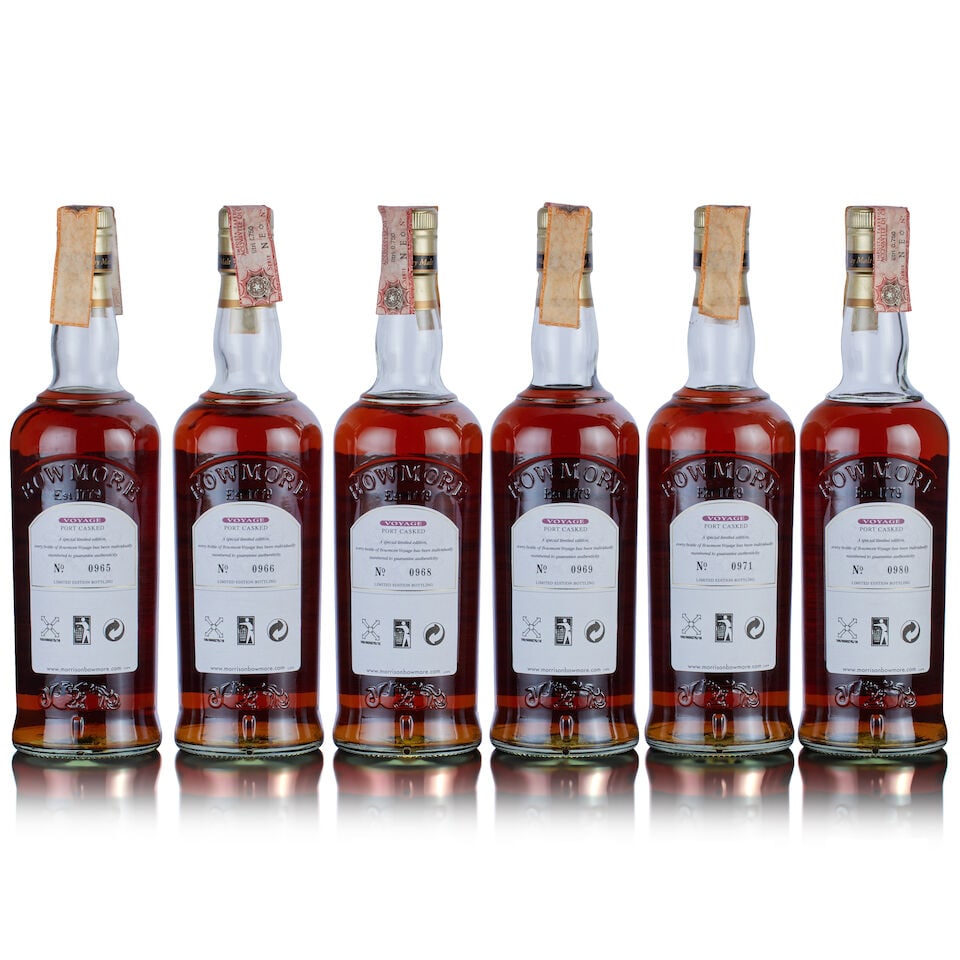 Bowmore Voyage, Port Cask Finish, 2000 (6x 70cl) - 3