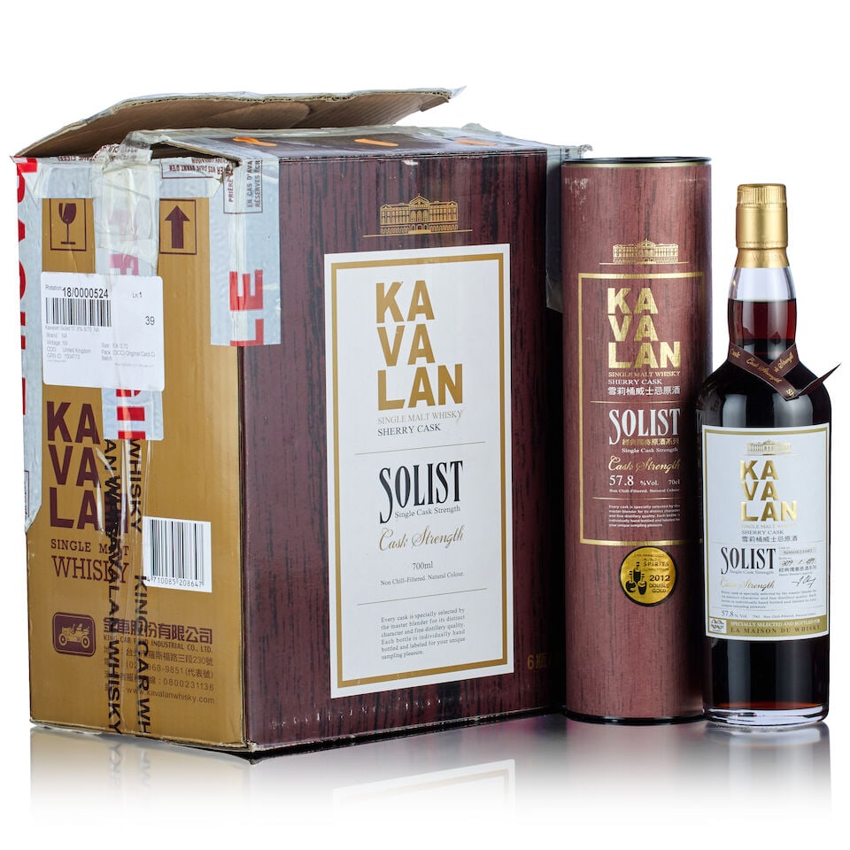 Kavalan Soloist Cask Strength 2013, Sherry Cask, La Maison du Whisky (6x 70cl) (1 of 3)