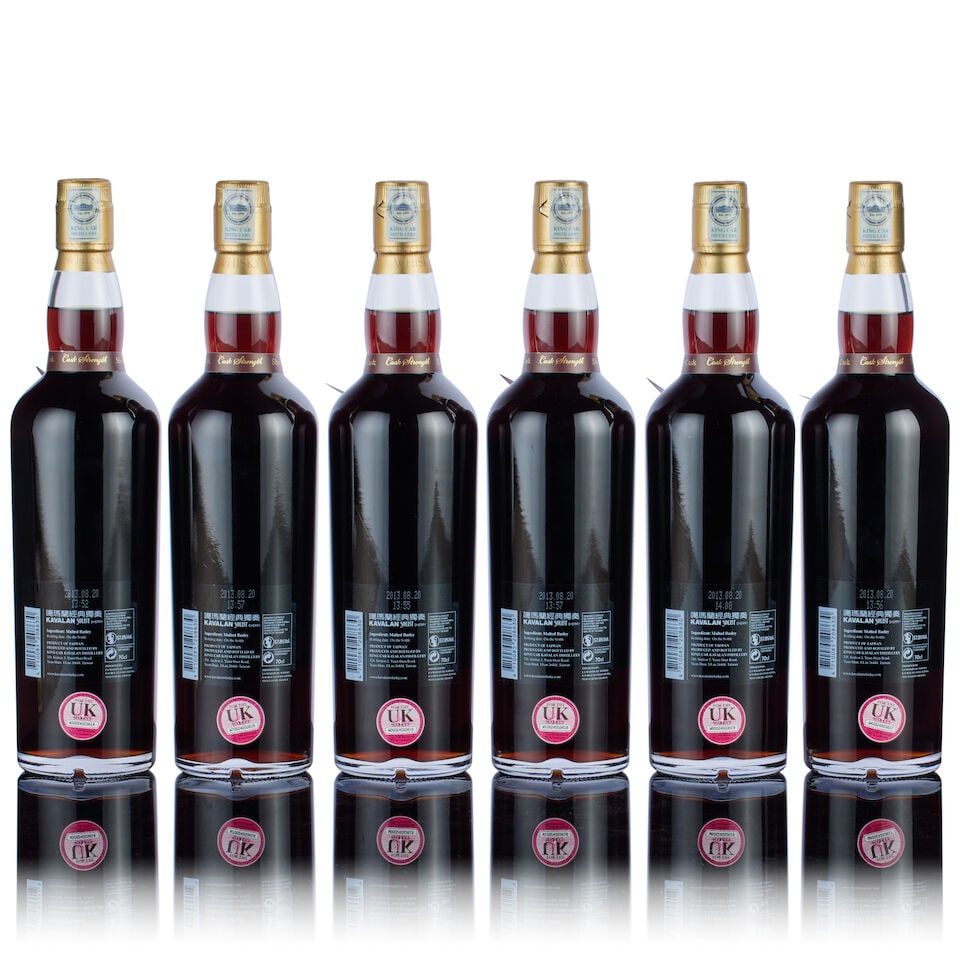 Kavalan Soloist Cask Strength 2013, Sherry Cask, La Maison du Whisky (6x 70cl) - 2