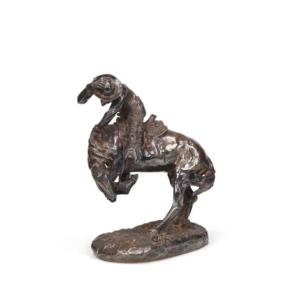 After FREDERIC REMINGTON The Rattlesnake 21 1/2 in. high - 6