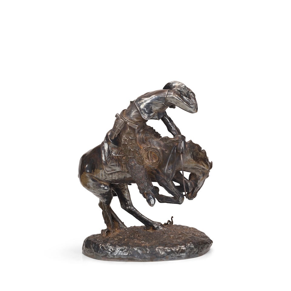 After FREDERIC REMINGTON The Rattlesnake 21 1/2 in. high - 8