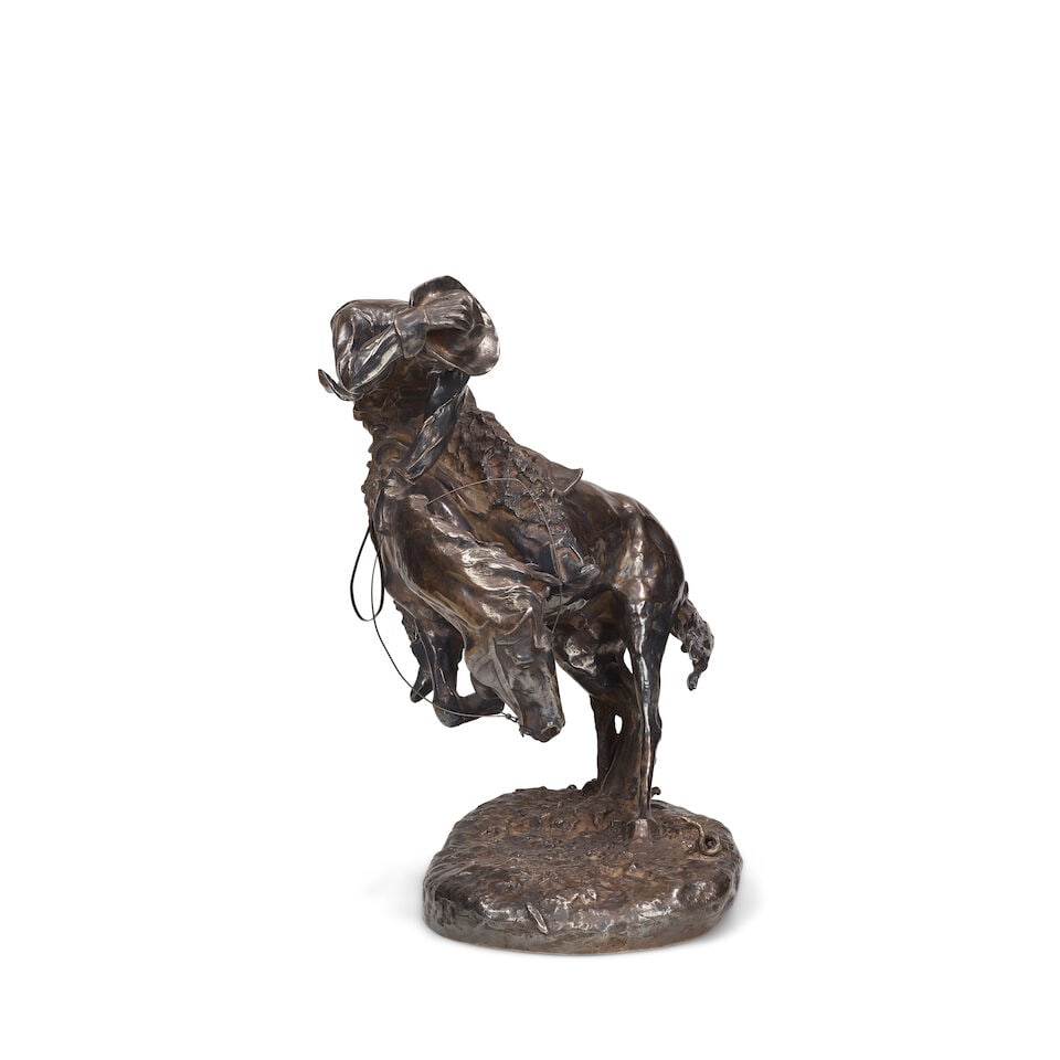 After FREDERIC REMINGTON The Rattlesnake 21 1/2 in. high - 9
