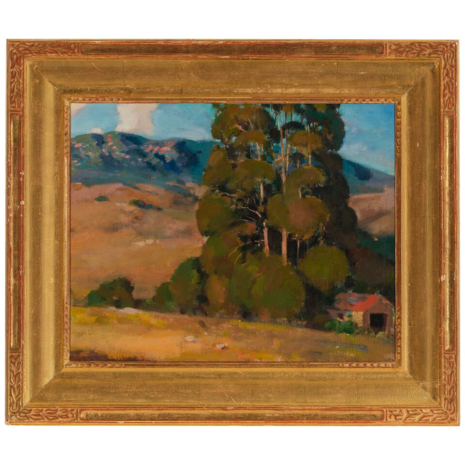 EUGEN NEUHAUS (1879-1963) Contra Costa Hills 16 x 20 1/4 in. - 3