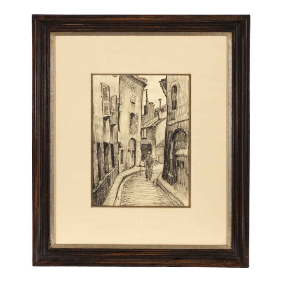 LUCY VALENTINE PIERCE (1887-1974) Florence, Monastery at Certosa, A Street in Florence, Up the C... - 5