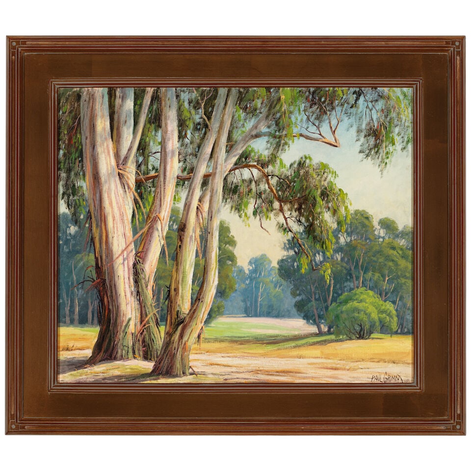 PAUL GRIMM (1891-1974) Eucalyptus 20 x 24 in. - 2