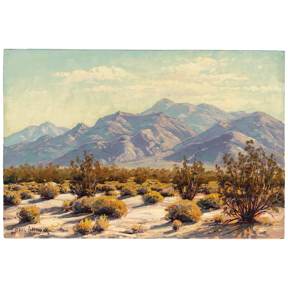 PAUL GRIMM (1891-1974) Desert Autumn, Palm Springs, Calif. and Approaching Cumulus (a group of t... - 3