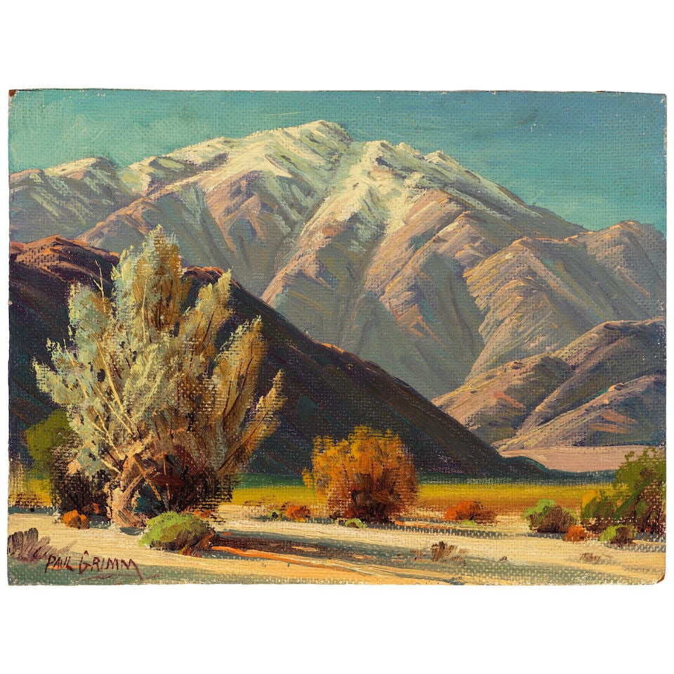 PAUL GRIMM (1891-1974) Desert Autumn, Palm Springs, Calif. and Approaching Cumulus (a group of t... - 4