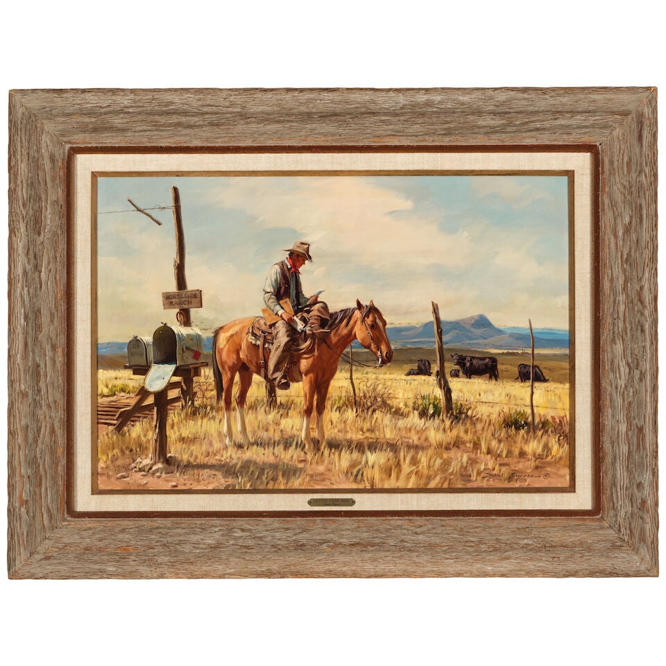 DUANE BRYERS (1911-2012) Letter from Mom 20 x 30 in. - 3