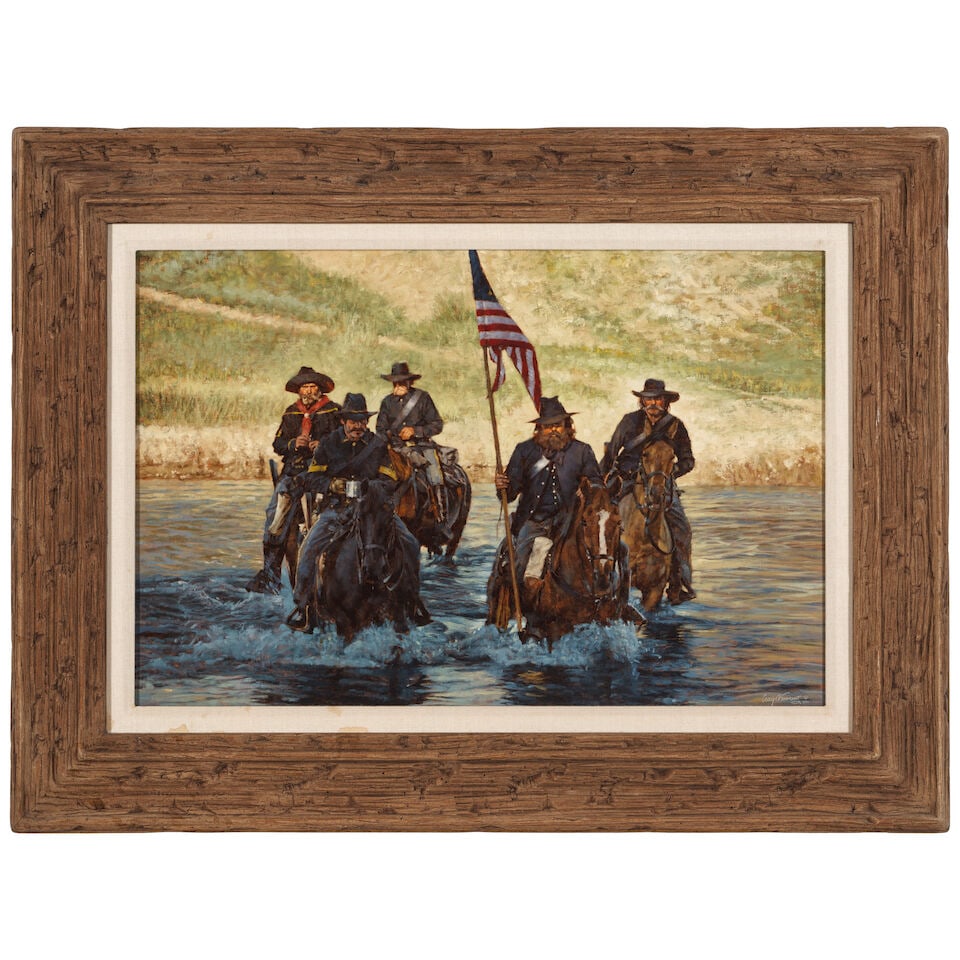 CRAIG TENNANT (BORN 1946) Survivors 20 x 30 in. - 3