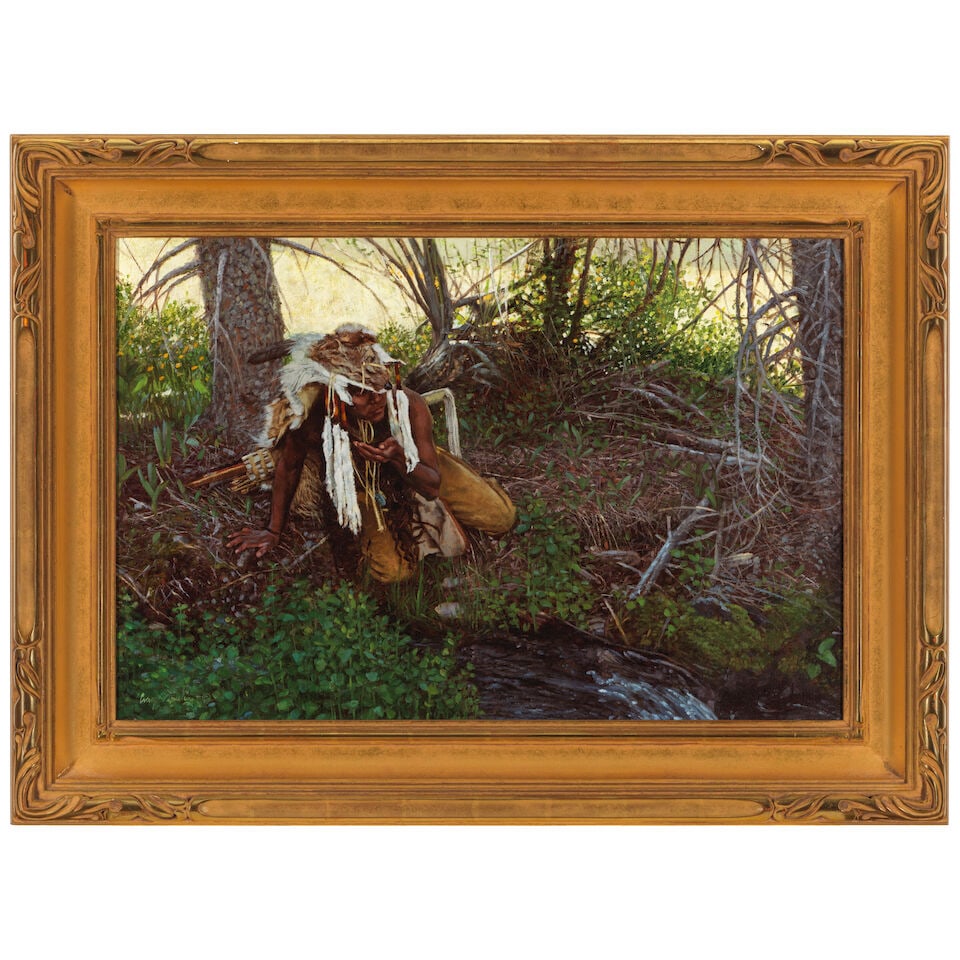 CRAIG TENNANT (BORN 1946) In the Shadows 20 x 30 in. - 3