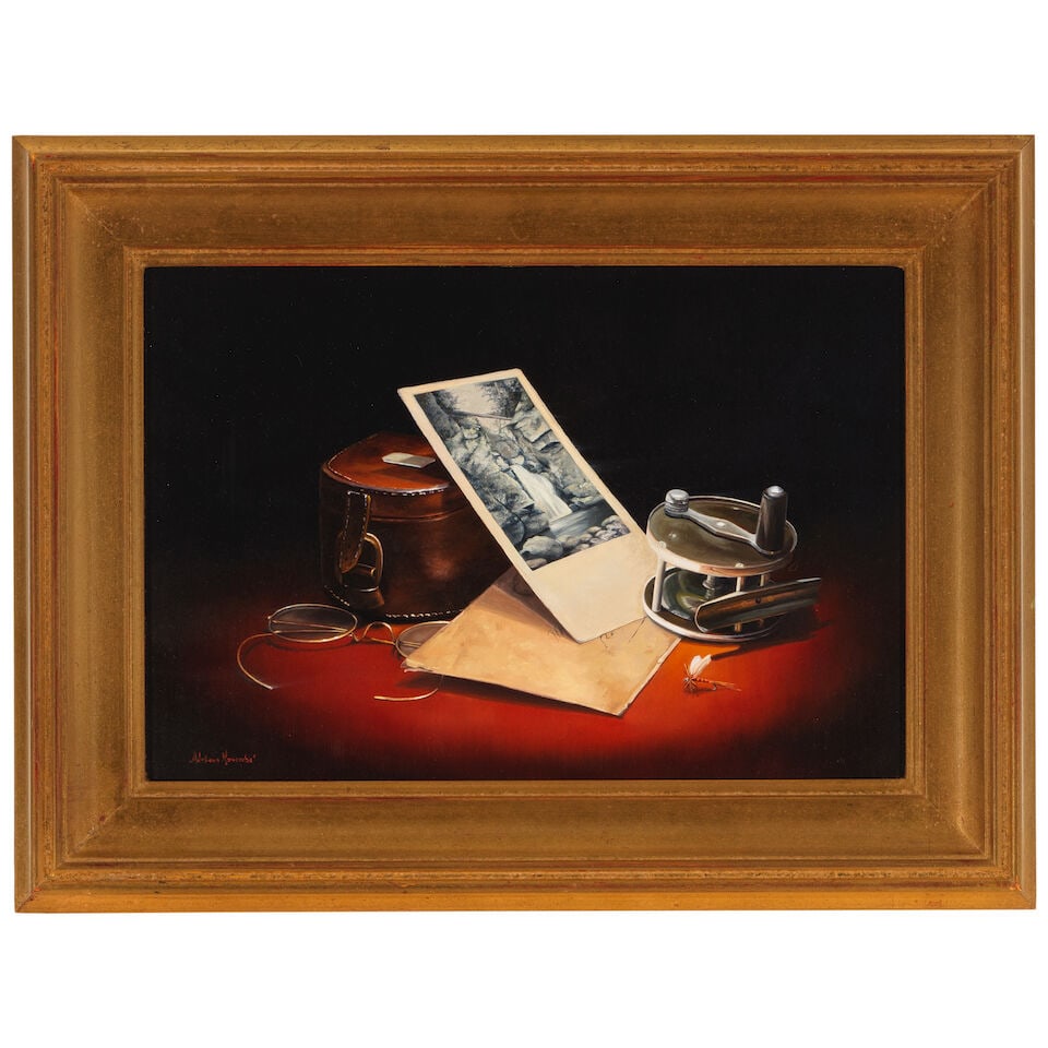 ADRIANO MANOCCHIA (BORN 1951) A Favorite Place 8 3/4 x 12 3/4 in. Painted in 2003. - 3