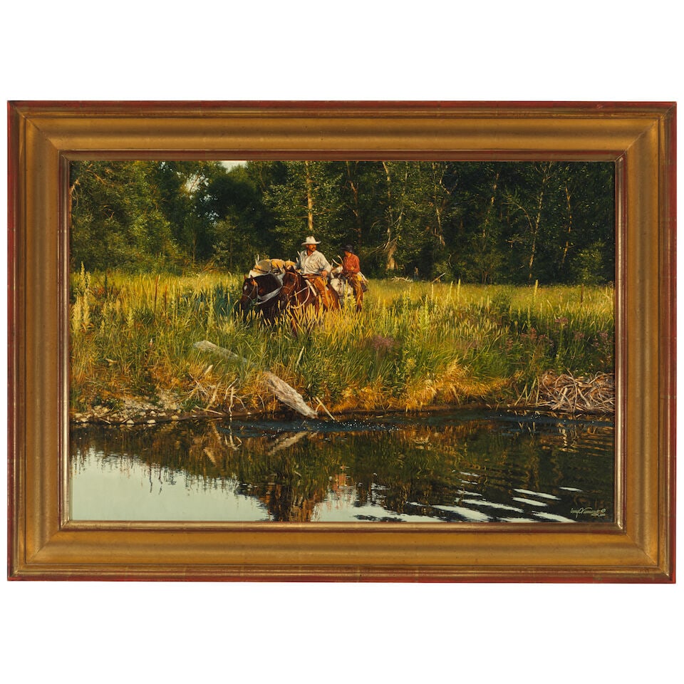 CRAIG TENNANT (BORN 1946) Hey Bear 20 x 30 in. - 3