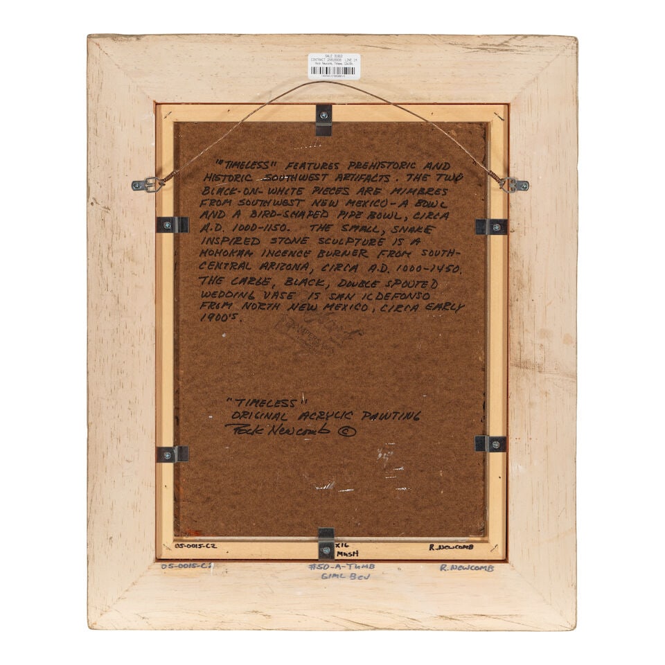 ROCK NEWCOMB (BORN 1945) Timeless 16 x 12 in. - 2