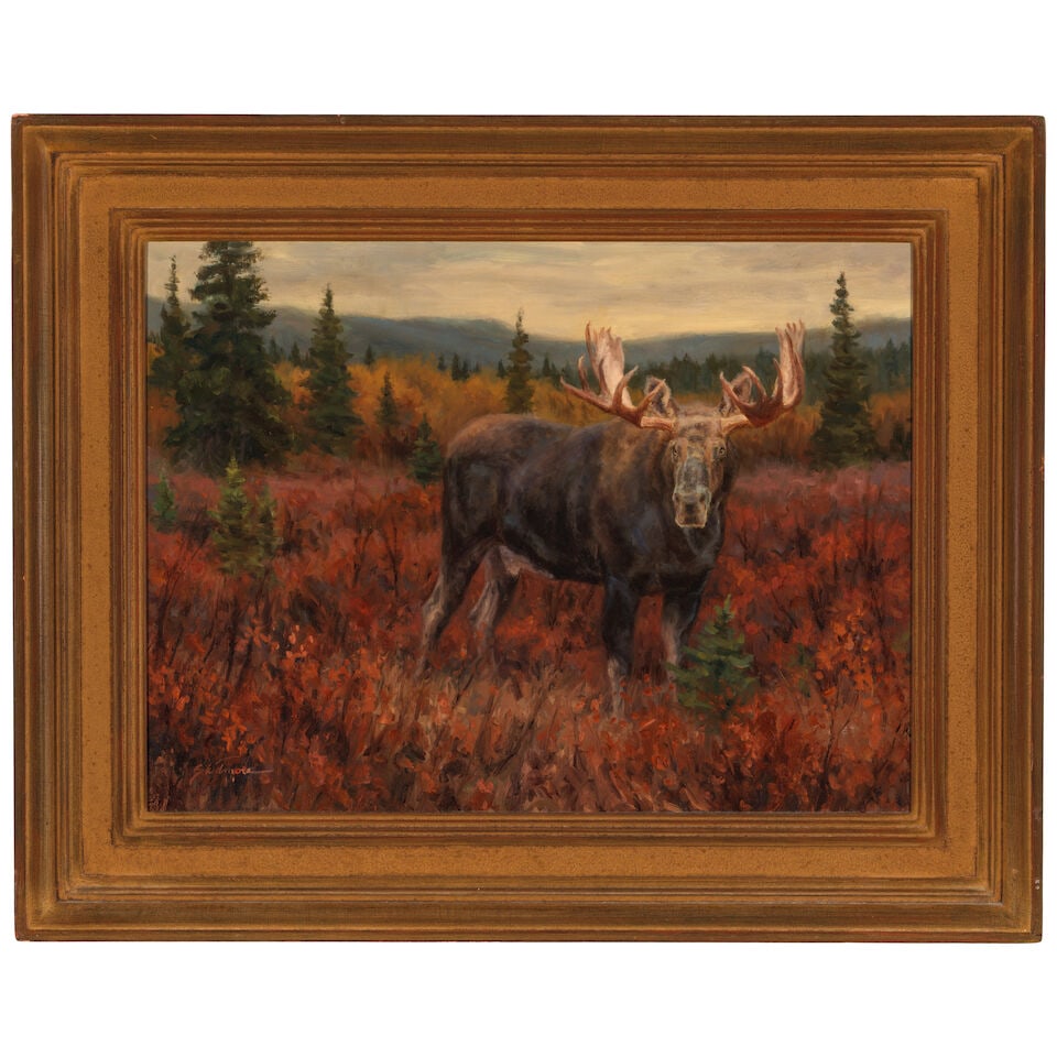 RYAN SKIDMORE (BORN 1971) Watchful 18 x 24 in. - 3