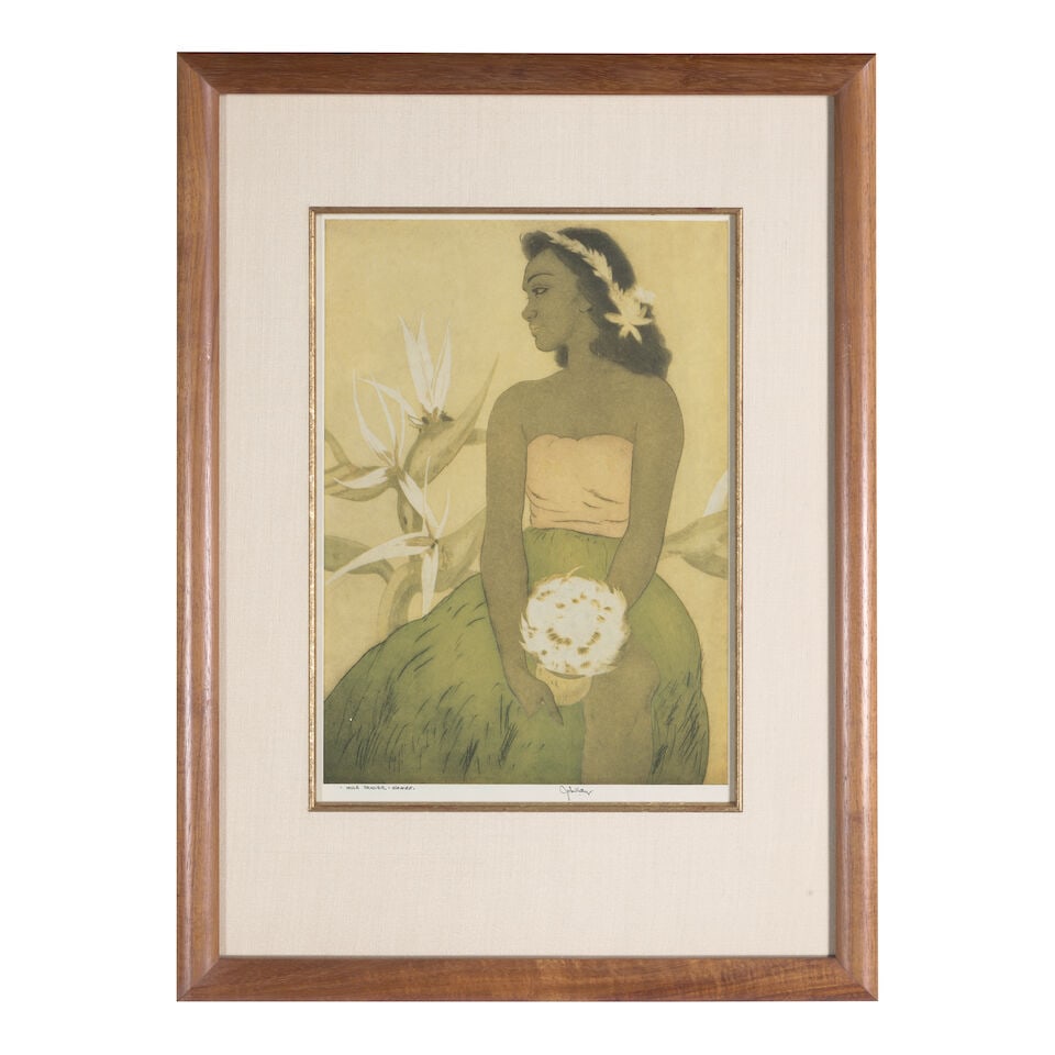 John Melville Kelly (1879-1962); Dinner Menu Covers for the Royal Hawaiian Hotel (a group of sev... - 6