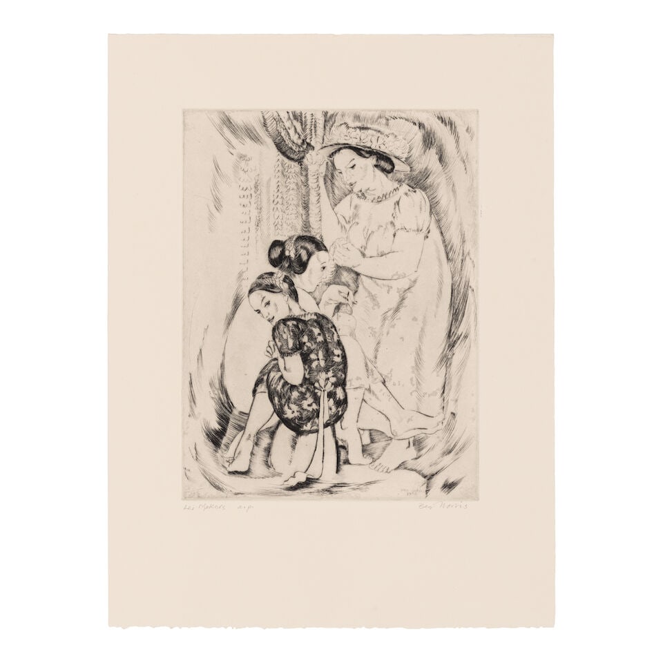 Ben (Robert Benjamin) Norris (1910-2006); A Group of 5 Etchings; - 3